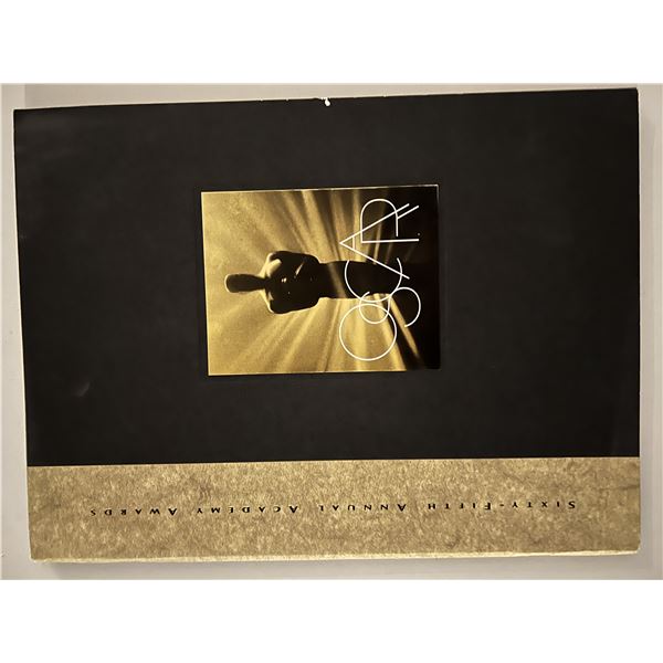 Original 1993 65th Annual Academy Awards Program