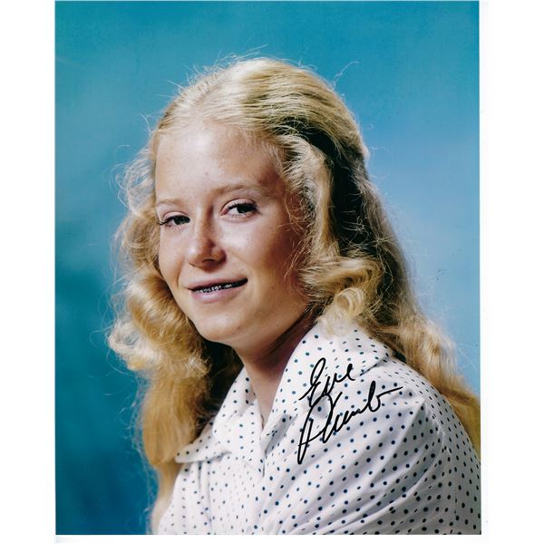 The Brady Bunch Eve Plumb signed photo
