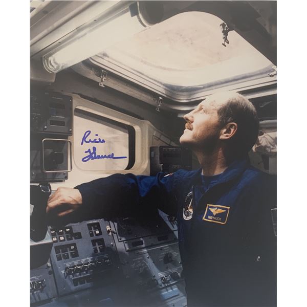 Astronaut Rick Hauck signed photo
