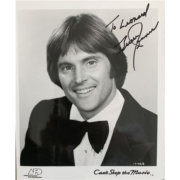 Bruce Jenner signed photo