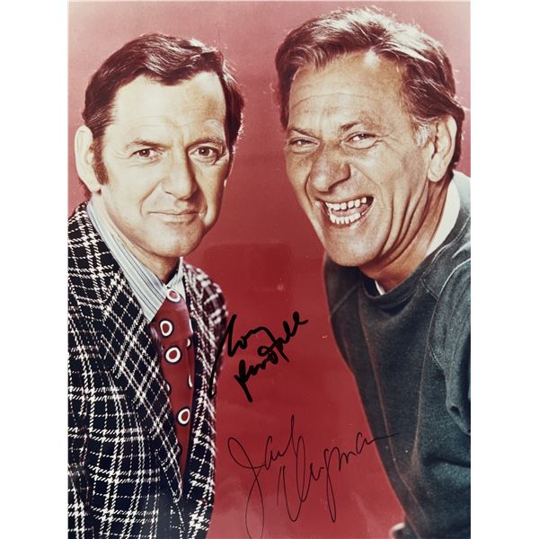 The Odd Couple signed photo. GFA Authenticated