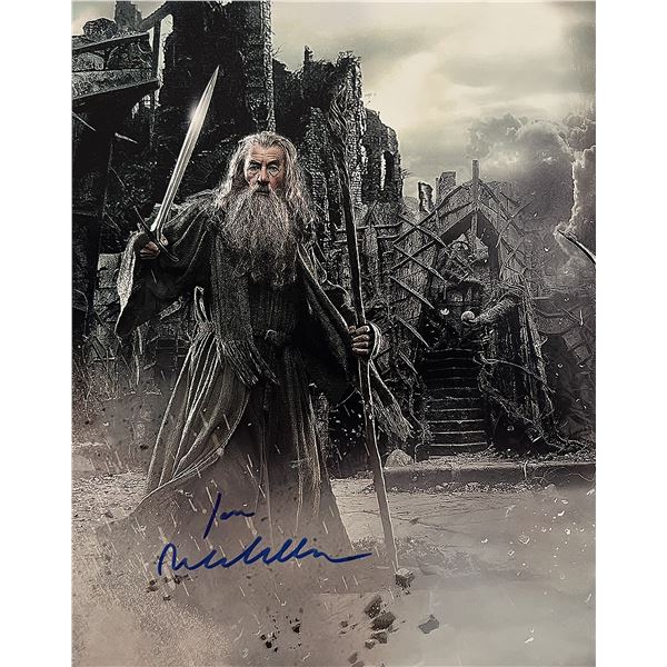 Lord of the Rings Ian McKellen signed photo