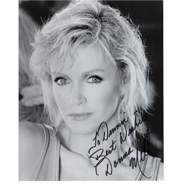 Donna Mills signed photo
