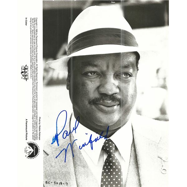 Blue City Paul Winfield signed movie photo
