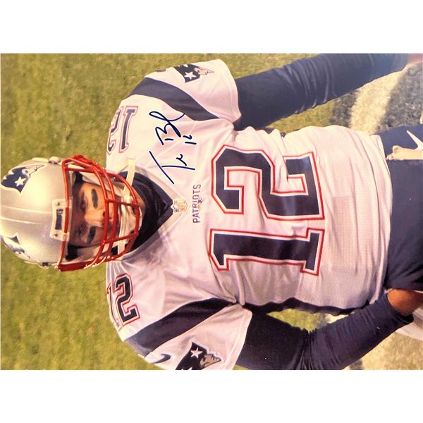 Tom Brady signed photo