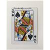 Image 1 : Carla Laemmle signed queen of spades playing card