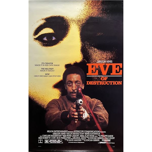 Eve of Destruction 1991 original double-sided movie poster