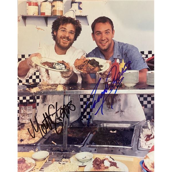 South Park Trey Parker and Matt Stone signed photo. GFA Authenticated