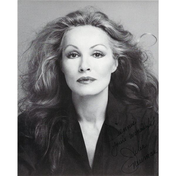 Catwoman Julie Newmar signed photo