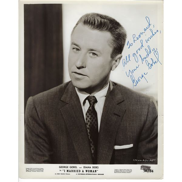 George Gobel Signed Photo