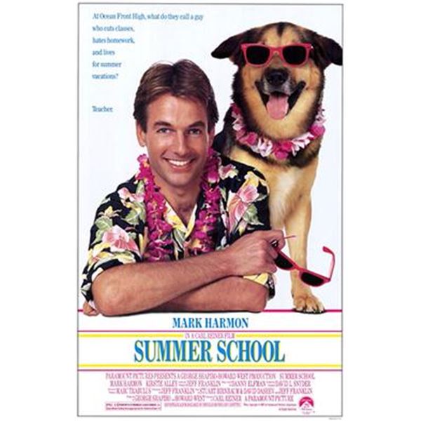 Summer School original movie poster