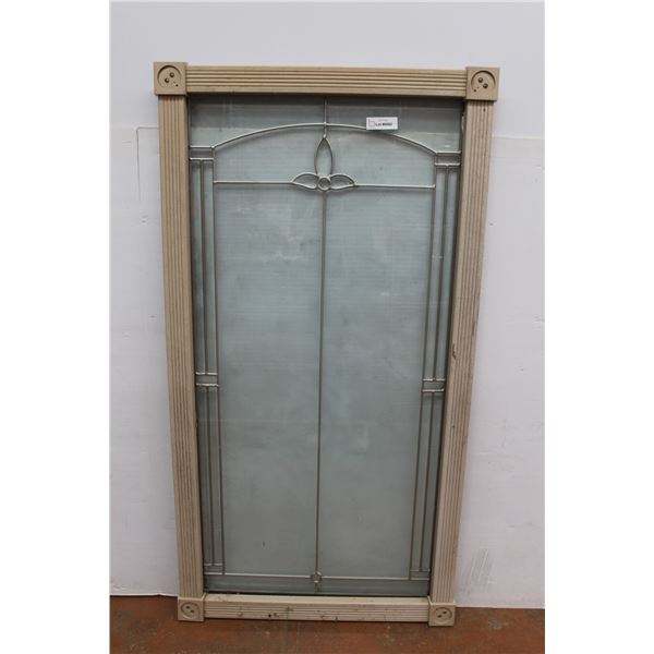 *Fluted Architectural Series Windows - As Is, 25 3/4" x 51"