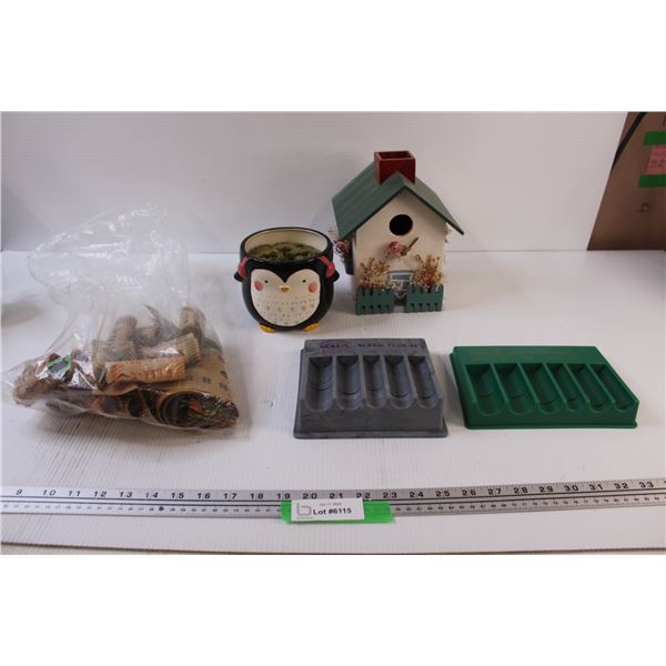 (2) Coin Roller Gizmos, Coin Rolls, Home Decor