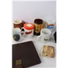 Image 3 : (7) Various Different Coffee Cups- Captain Cook, Vancouver, Beer Steins, Heinz 57 Bottle, Coasters, 