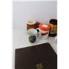 Image 4 : (7) Various Different Coffee Cups- Captain Cook, Vancouver, Beer Steins, Heinz 57 Bottle, Coasters, 