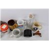 Image 7 : (7) Various Different Coffee Cups- Captain Cook, Vancouver, Beer Steins, Heinz 57 Bottle, Coasters, 