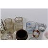 Image 6 : (12) Various Drinking Glasses, Coffee, Plates, Misc.