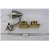 Image 1 : Pike Design Canda Book Ends, Desk Light with Clip- As Is
