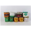 Image 2 : (9) Vintage Tabacco Tins, Vogue, Comfort, Buckingham, Misc.