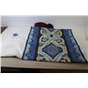 Image 5 : (2) Pillow Shames - Table Runner - Shower Curtain - Child's Shapes Toy