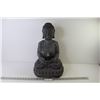 Image 1 : Fiberglass Budda Statue (18 1/2" x 11 1/2 - has hole in base)