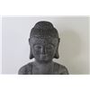 Image 2 : Fiberglass Budda Statue (18 1/2" x 11 1/2 - has hole in base)