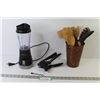 Image 1 : Hamilton Beach Mixer (working) - Cork Screw - Metal Container of Kitchen Utensils