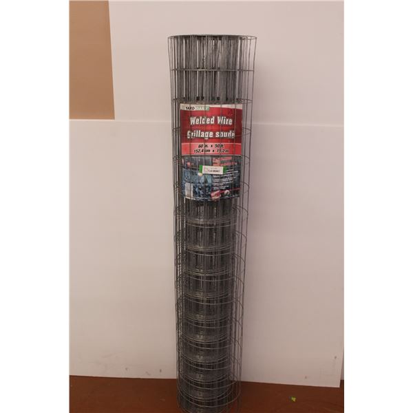 *Roll of Welded Wire (60" x 50')
