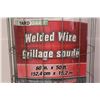 Image 2 : *Roll of Welded Wire (60" x 50')