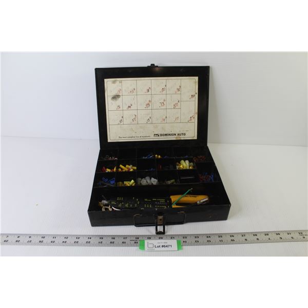 Dominion Auto Metal Case of Auto Terminals - Wire Cutter/Stripper