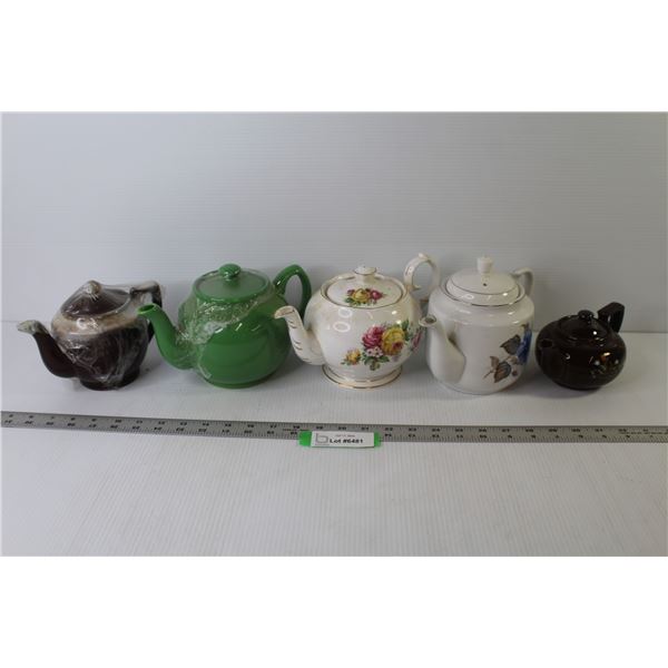 (5) Ceramic Tea Pots
