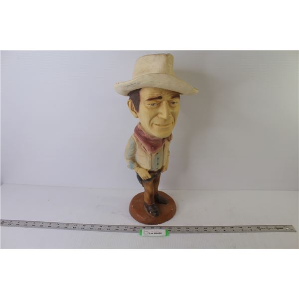 White Ware Plaster Cowboy (John Wayne? - has damages)