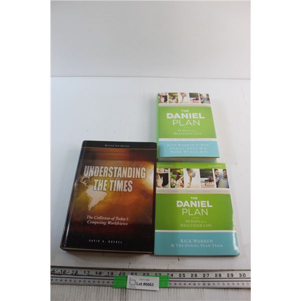 (3) Books - Understanding the Times and The Daniel Plan