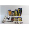 Image 10 : Wire Stripper, Pipe Nipple Extractors, Heavy Duty Ignition and Start Switch, Tape Measure and Assort