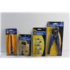 Image 2 : Wire Stripper, Pipe Nipple Extractors, Heavy Duty Ignition and Start Switch, Tape Measure and Assort