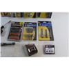 Image 3 : Wire Stripper, Pipe Nipple Extractors, Heavy Duty Ignition and Start Switch, Tape Measure and Assort