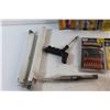 Image 4 : Wire Stripper, Pipe Nipple Extractors, Heavy Duty Ignition and Start Switch, Tape Measure and Assort