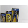 Image 8 : Wire Stripper, Pipe Nipple Extractors, Heavy Duty Ignition and Start Switch, Tape Measure and Assort