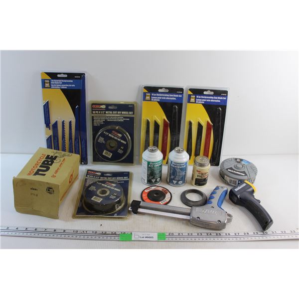 Reciprocating Saw Blade Sets, Metal Cut Off Wheels, Bi - Metal Hack Saw Blade, Motorcycle Tube and A