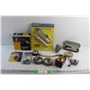 Image 1 : Mini Laser Level, Tractor Trailer Light Tester, Rubber O Ring Set, Electrical Tapes and Assorted Ite