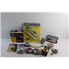 Image 9 : Mini Laser Level, Tractor Trailer Light Tester, Rubber O Ring Set, Electrical Tapes and Assorted Ite