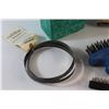 Image 10 : Wire Brush Set, Die Grinder Accessory Kit, Step Drills, Stone Set, Saber Saw Blades and Assorted Ite