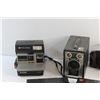 Image 3 : Vintage Cameras - Brownie, Concord and Polaroid - As Is