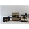 Image 2 : Vintage Cameras - Polaroid, Kodak and Olympus - As Is