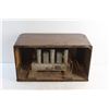 Image 6 : Viking Vintage Wooden Radio - As Is