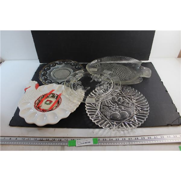 Glass Serving Trays
