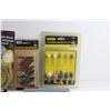 Image 2 : 2pc Knife/Multi Tool Set, Drain Cleaner Brush. 8pc Screw Extractor Set, 24 pc M Style Quick Coupler 