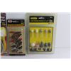 Image 8 : 2pc Knife/Multi Tool Set, Drain Cleaner Brush. 8pc Screw Extractor Set, 24 pc M Style Quick Coupler 