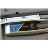 Image 9 : Metal Brush, Marrette Set, Drain Cleaner Brush, Digital Laser Tachometer and Noma 8 Outlet Power Bar