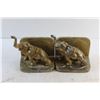 Image 6 : Brass Elephant Bookends, Brass Mortar & Pestle and Alberta Souvenir Mug